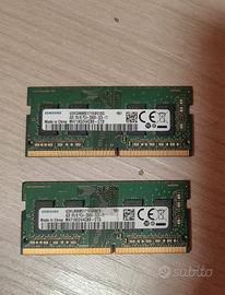 8 GB ddr4 sodim (4x2 2666mhz )