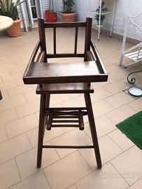 Seggiolone seggiolina sgabello