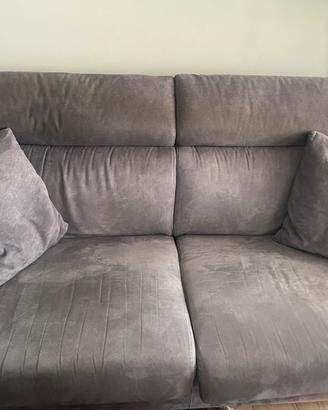 Divano letto “Poltrone e Sofà “ grigio