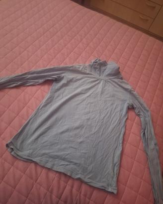 maglia collo alto maniche lunghe 12 anni/152 cm