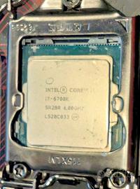 Processore Intel I7 - 6700K 4GHz + dissipatore
