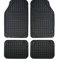 Set 4 Tappetini auto in PVC universali CORA