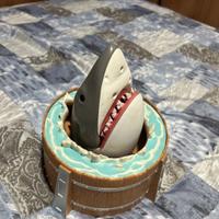 Testa Squalo Giocattolo a Batterie Funzionante