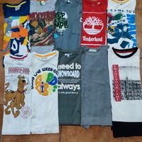 maglia cotone manica lunga tg 7/8 anni