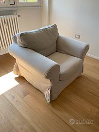 2 Poltrone Ikea Ektorp beige (prezzo cad.)