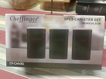 Porta caffè zucchero sale cheffinger