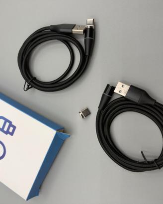 2 cavi USBc  connettore magnetico