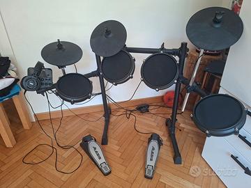 Batteria elettronica-Alesis turbo mesh kit
