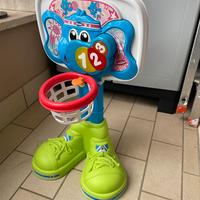 Canestro basket elettronico bambini