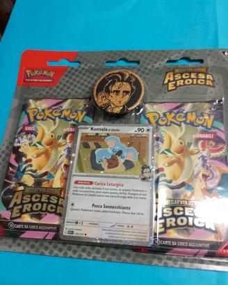 1 blister Pokémon collezione Ubaldo 