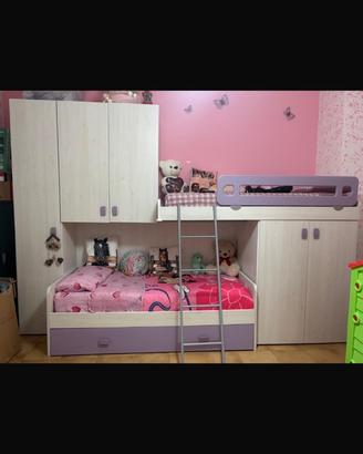 Camera a soppalco bambini