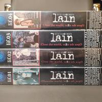 Serial experiments lain VHS 1-4 Italiano