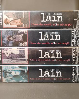 Serial experiments lain VHS 1-4 Italiano
