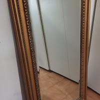 Specchio cornice oro