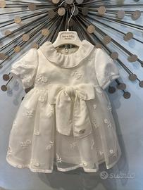 Abito panna baby 12 mesi
