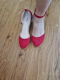 espadrillas zeppa 41