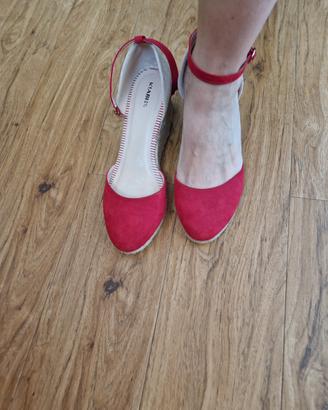 espadrillas zeppa 41
