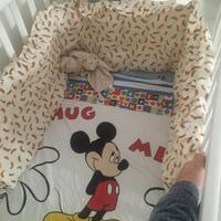 Paracolpi lettino bimbo bimba