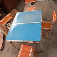 tavolo pic nic anni 70