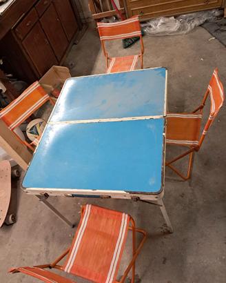 tavolo pic nic anni 70
