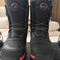 scarpone snowboard ION Burton doppio Boa