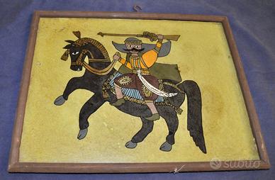 Quadro folkloristico vintage