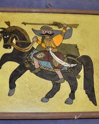 Quadro folkloristico vintage