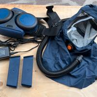 Casco verniciatura con respiratore