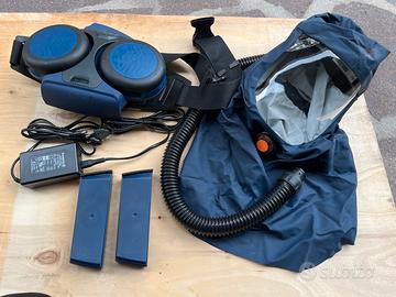 Casco verniciatura con respiratore