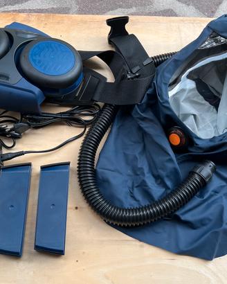 Casco verniciatura con respiratore