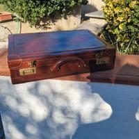 Valigetta 24 ore The Bridge in pelle marrone