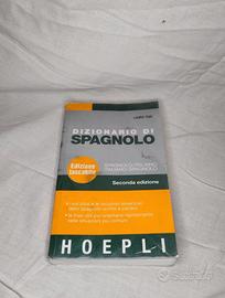 dizionario Hoepli spagnolo tascabile 