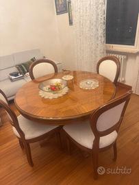 tavolo con 6 sedie