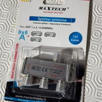 Splitter antenna Maxtech 3 vie 5–2500 MHz – Nuovo