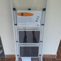 Scaletta 3 gradini metallo