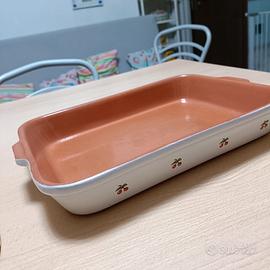 pirofila in terracotta vintage 