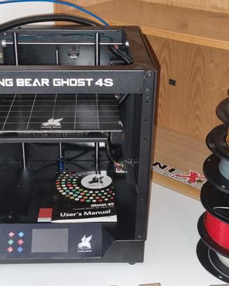 stampante 3d Flying Bear Ghost 4S + accessori