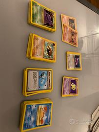 Mega Lotto 130 Carte Pokémon fossil