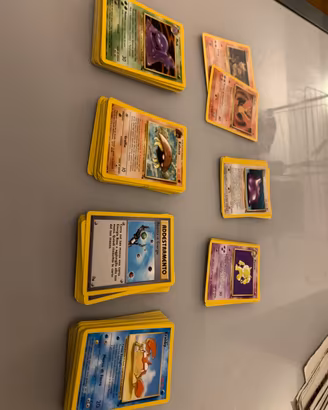 Mega Lotto 130 Carte Pokémon fossil