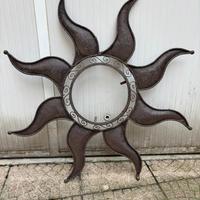 Sole in ferro battuto arredo artigianale