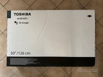 Smart Tv Android Toshiba Ultra Hd 50” in GARANZIA