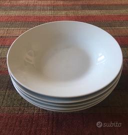 Appa Albania 5 scodelle in porcellana bianca
