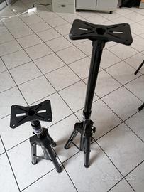 2 supporti regolabili per casse o altro uso.  