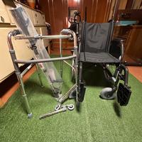 Sedia a rotelle, stampelle e girello – nuovi