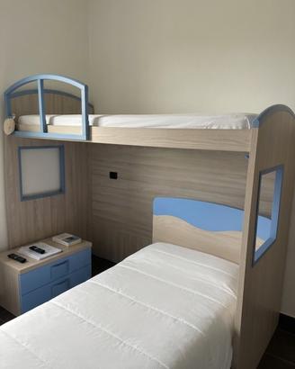Struttura letto castello per bambini/ragazzi