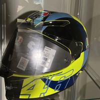 Casco Agv pista Gp rr soleluna 2022 Rossi (M)