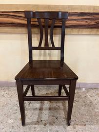 Sedie in legno di faggio massello (6 sedie)