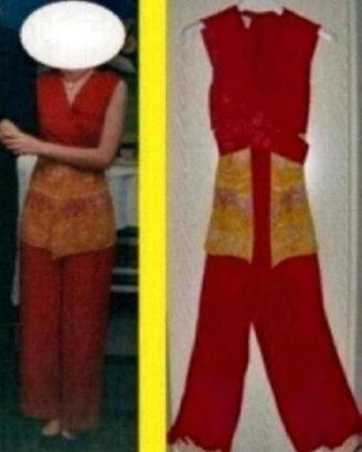Vestito Cerimonia Rosso