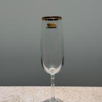 Flutes Champagne in cristallo di Bohemia