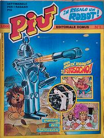 Rivista vintage "Più e il suo gioco" N° 1 - 1982